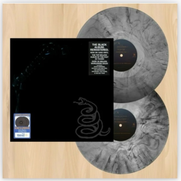 NWT SEALED WALMART EXCLUSIVE METALLICA THE BLACK ALBUM - Picture 2 of 2